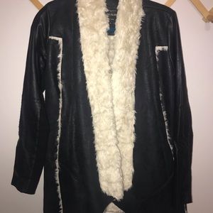 River island shearling coat